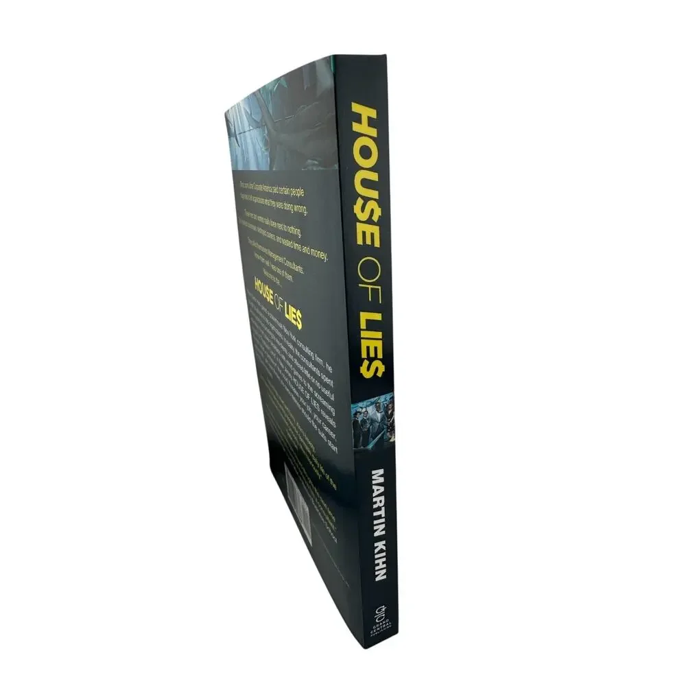 House of Lies by Martin Kihn Paperback Consulting Satire Showtime Tie-In
